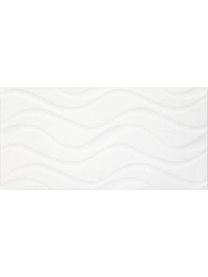 Csempe, KAI Group, Izola Waves White 25*50 cm 5894 I.o.