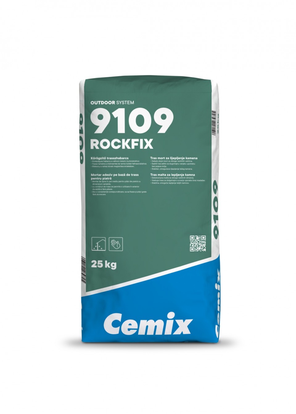 Cemix-LB-Knauf, Rockfix kragaszt habarcs, 25 kg