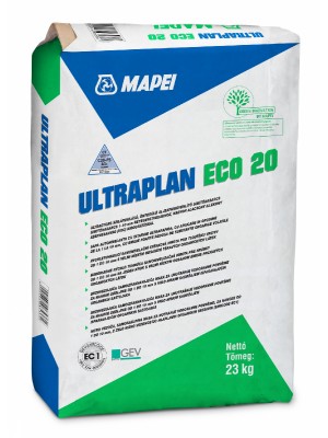 Mapei, Ultraplan Eco 20 nterl aljzatkiegyenlt, 1-10 mm, 23 kg/zsk