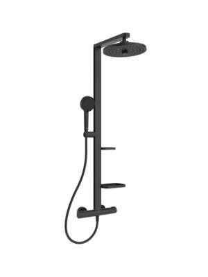 Ideal Standard, Ceratherm Alu+ termoszttos zuhanyrendszer, fekete, BD583XG