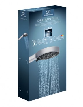Ideal Standard, Alu+ kzi zuhany, ezst, BD580SI