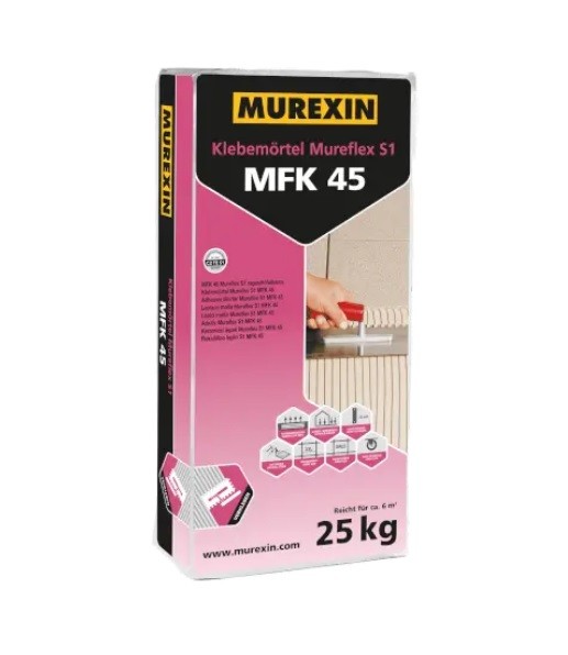 Murexin MFK 45 Mureflex S1 Ragaszthabarcs (C2TES1) 25 kg