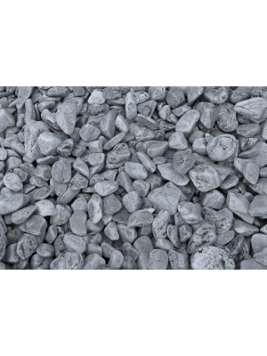 Stone and Home Thassos, ezst (silver), natr kerti dekorkavics, 15 kg, 3-6 cm