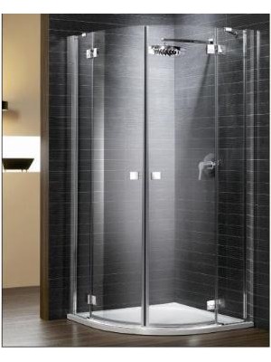 Mta Radaway Almatea PDD/E ves aszimmetrikus zuhanykabin, tltsz veg 6 mm 90x80x195 cm