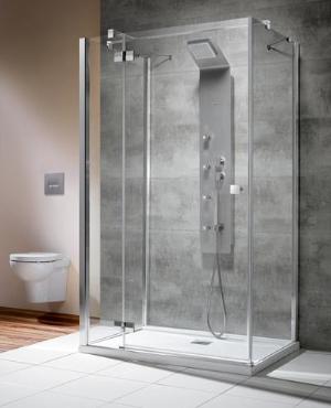 Radaway, Almatea KDJ+S zuhanykabin, szgletes, 90*80 cm