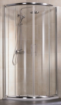 HSK, Imperial negyedkrves zuhanykabin, alu matt, tltsz, 90*90 cm