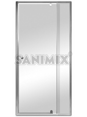 Sanimix, zuhanykabin ajt llthat szlessg 760-910 mm, 185 cm, 22.011