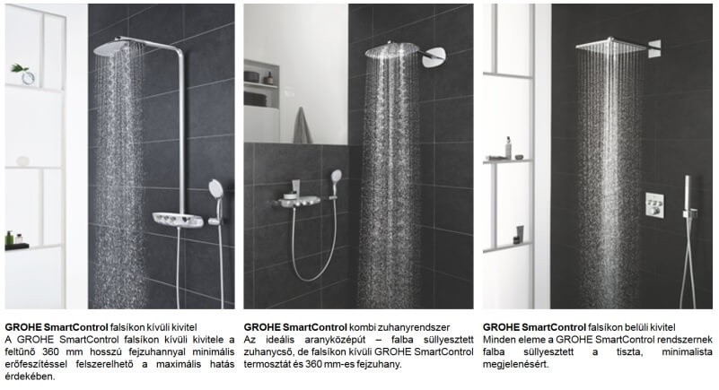 Grohe Smartcontrol kollekci