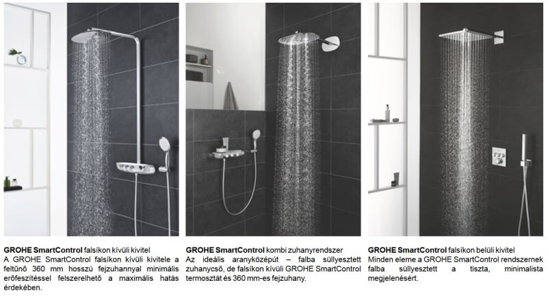 Grohe Smartcontrol kollekci