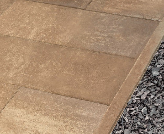 Viastein, Kerti szeg�ly 100x20x5cm tr�ffelbarna �rnyalt