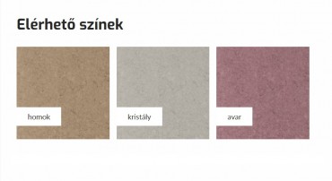 KK Kavics Beton, Lisszabon tmfal, 20x15,3/23,1 cm, homok