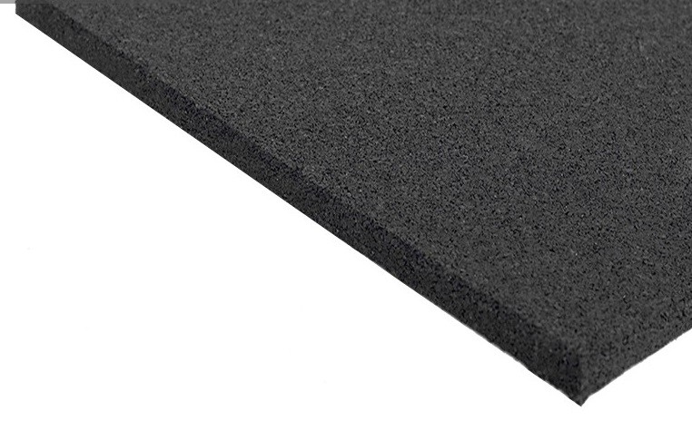 C.S.O., Gumi, Fitnesz home, fekete 20 mm, 500*500 mm