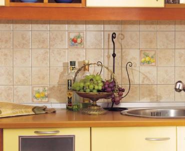 Csempe, Zalakermia, Provance ZBV 536, 20x20 cm