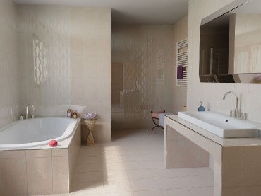 Csempe, Zalakermia, Albus ZBD 42011 25*40 cm I.o.