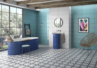 Csempe, Geotiles, Sideral Aquamarine, 25*70 cm, 02-185-377-9454