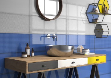 Csempe, Geotiles, Sideral Aquamarine, 25*70 cm, 02-185-377-9454