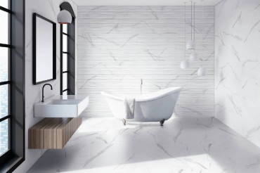 Csempe, Keros BG Tebas Sea Gris 30*90 cm, A078