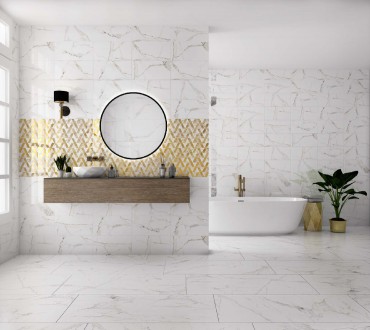 Csempe, KAI Group, Delphi White, 25*50 cm 4928 I.o.