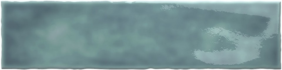 Csempe, Cermica lbaro, Fez Blue, fnyes, kk 7,5x30 cm