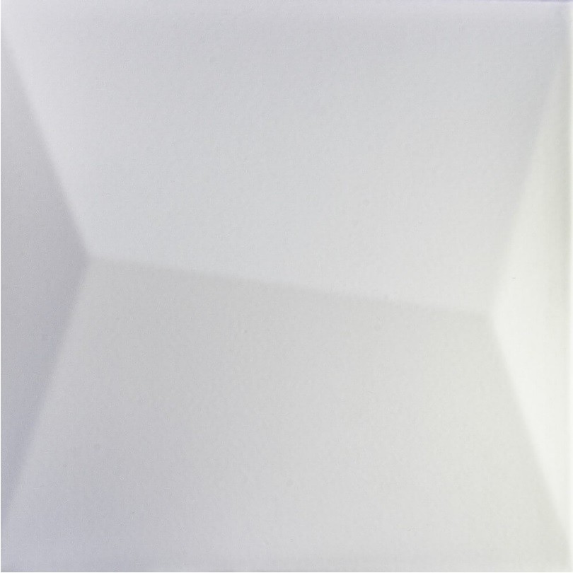 Csempe, Cer�mica �lbaro, Gran Piramide Blanco Brillo, f�nyes, feh�r, 20x20 cm