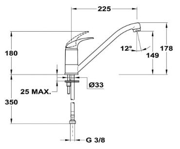 Mofm, Junior mosogat ll csaptelep 652-0042-00