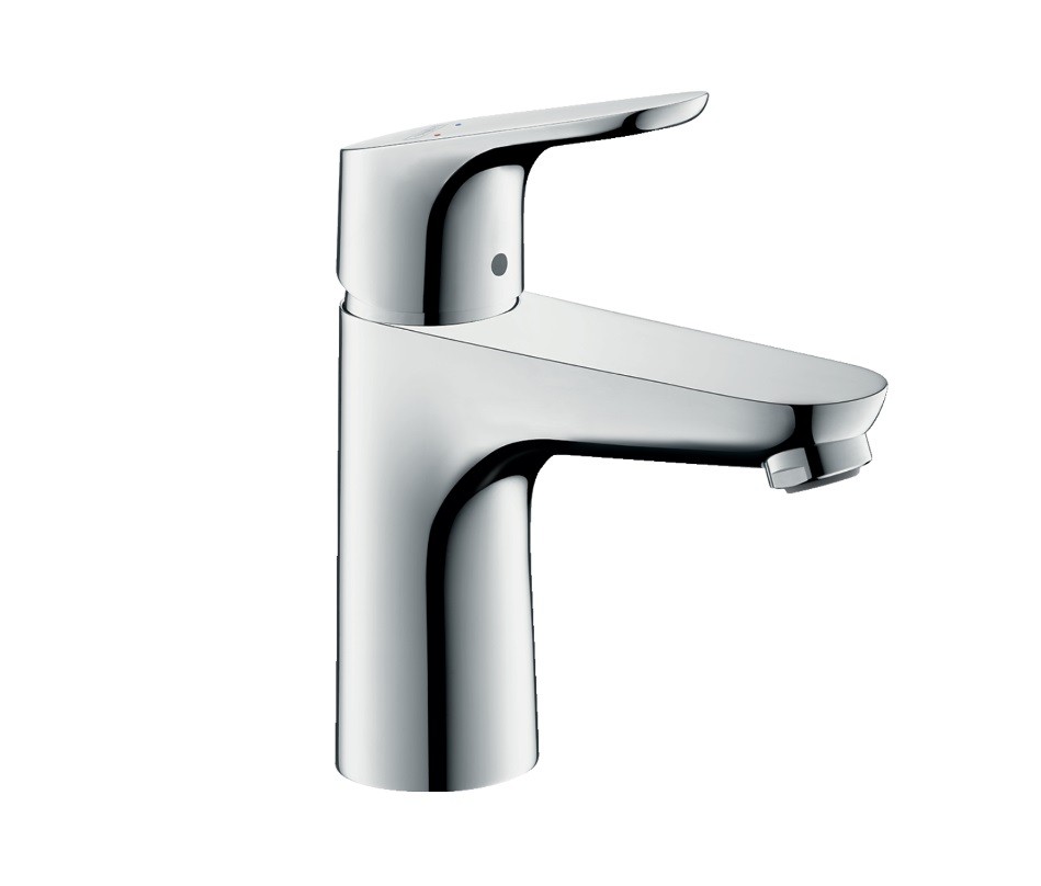 Hansgrohe, Focus egykaros mosd�, ComfortZone 100, lefoly� garnit�r�val 31607000