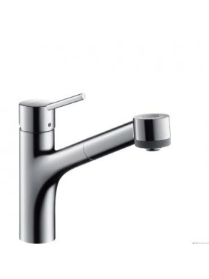 Hansgrohe, Talis S, egykaros konyhai csaptelep, DN15 32841000, kihzhat zuhanyfejjel