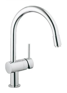 Grohe, Minta egykaros mosogat� csaptelep kih�zhat� gy�ngy�ztet�vel, 32918000