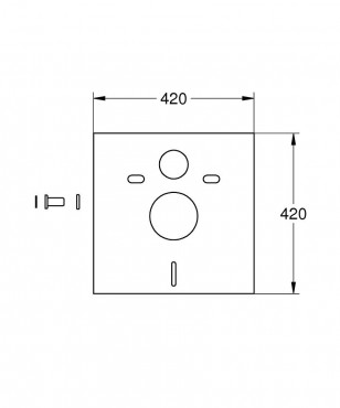 Grohe, zajszigetel kszlet, 37131000