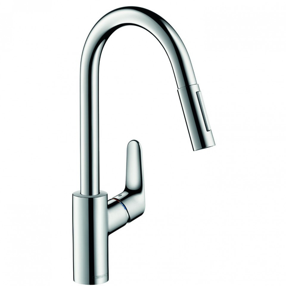 Hansgrohe, Focus, kihzhat zuhanyfejes konyhai csaptelep, 31815000