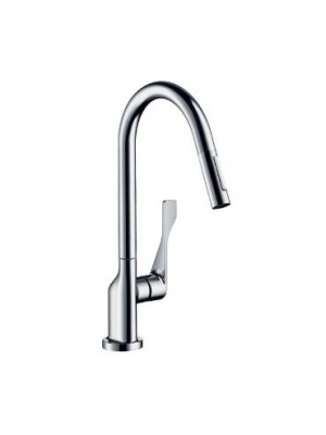 Hansgrohe, Axor Citterio, egykaros konyhai csaptelep kihzhat zuhanyfejjel, 39835000