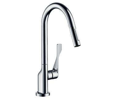 Hansgrohe, Axor Citterio, egykaros konyhai csaptelep kih�zhat� zuhanyfejjel, 39835000