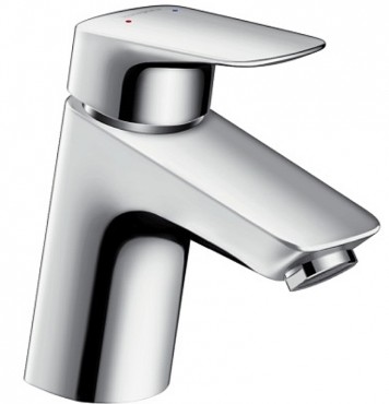 Csaptelep, Hansgrohe, Logis 71070000, egykaros mosd, 70 lefoly garnitrval