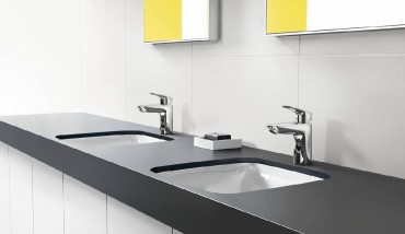 Hansgrohe, Logis, egykaros mosdcsaptelep 100 automata lefoly-garnitrval DN15, 71100000