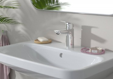 Hansgrohe, Logis, egykaros mosdcsaptelep 100 automata lefoly-garnitrval DN15, 71100000