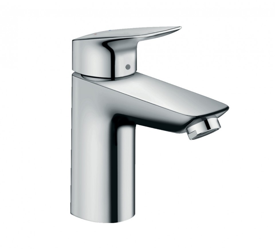 Hansgrohe, Logis, egykaros mosdcsaptelep 100 automata lefoly-garnitrval DN15, 71100000