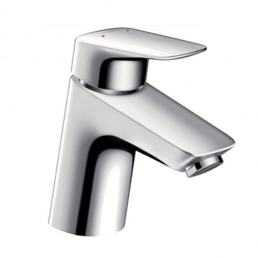 Csaptelep, Hansgrohe, Logis 71077000, egykaros mosd, ComfortZone 70, lefoly garnitrval
