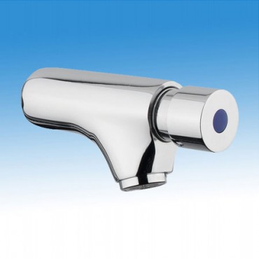 B&K, id�z�tett, nyom�gombos falra szerelhet� mosd� csaptelep, kevert v�zre QK235I