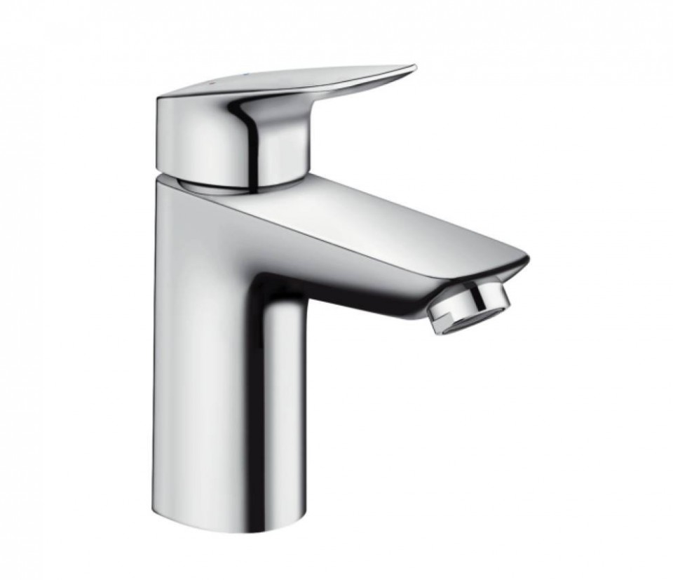 Csaptelep, Hansgrohe, Logis 71107000, egykaros mosd, ComfortZone 100, lefoly garnitrval
