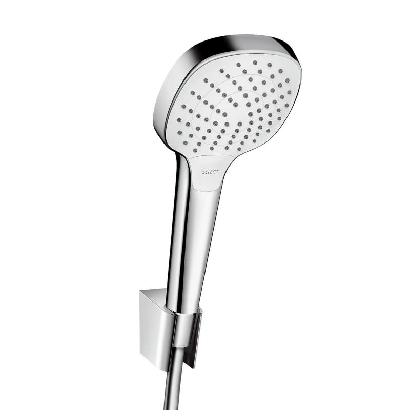 Hansgrohe, Croma Select E, Vario Porter zuhanyszett, krm-fehr, 26425400