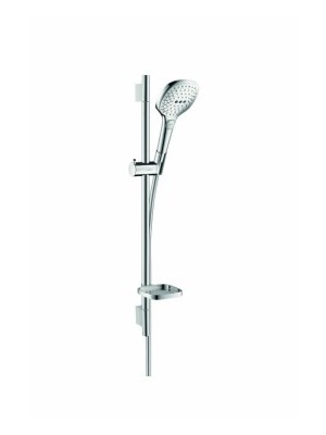 Hansgrohe, Raindance Select, 120 / Unica'S Puro zuhanyszett, 0,65m, fehr krm, 26620400