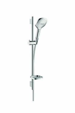 Hansgrohe, Raindance Select, 120 / Unica'S Puro zuhanyszett, 0,65m, fehr krm, 26620400