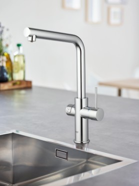 Grohe, Blue Home, vzszrs konyhai csaptelep L-kifoly 31454001