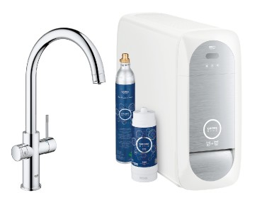 Grohe, Blue Home Duo vzszrs konyhai csaptelep alapkszlet - C kifoly, 31455001