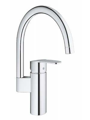 Grohe, Eurostyle Cosmopolitan konyhai csaptelep, magas kifolys, 30221002