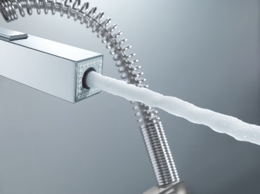 Grohe, Eurocube konyhai csaptelep, profi-spray, 31395000