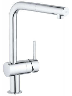 Grohe, Minta konyhai csaptelep, L-kifolys, kihzhat fejjel, 32168000