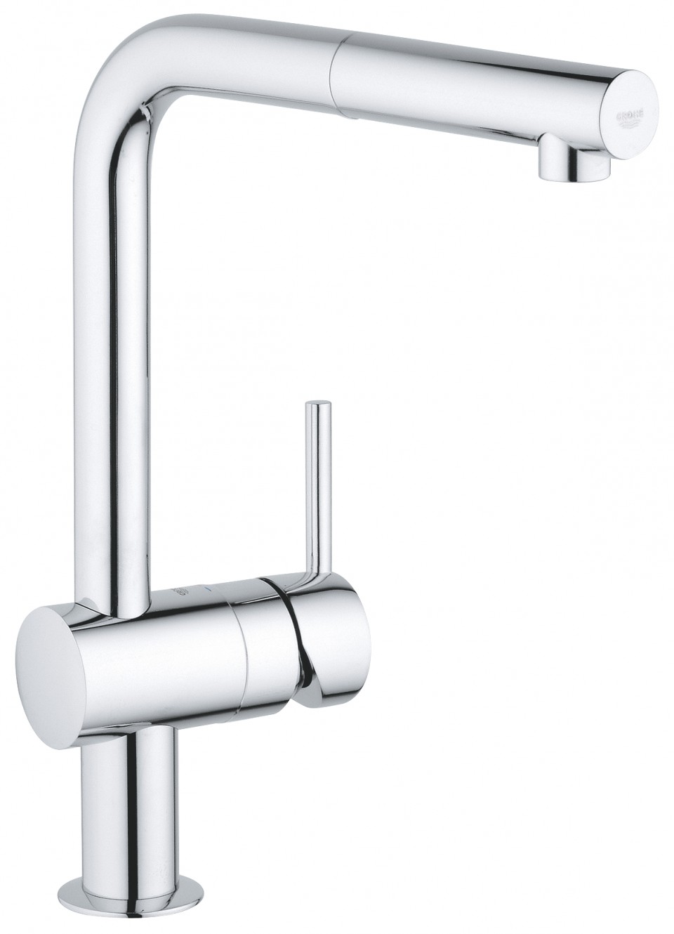 Grohe, Minta konyhai csaptelep, L-kifolys, kihzhat fejjel, 32168000
