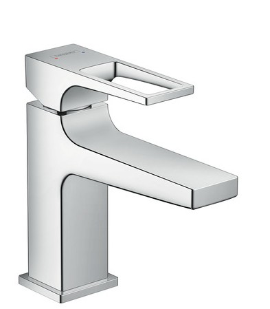 Hansgrohe, Metropol egykaros csaptelep 110 loop fogantyval, push-open lefolyval, kzmoskhoz, 74500000