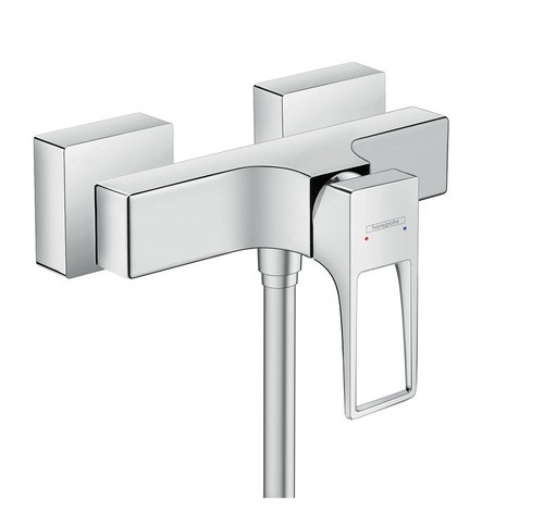 Hansgrohe, Metropol egykaros falskon kvli zuhanycsaptelep loop fogantyval, 74560000